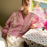 Sissel Edelbo - EA Shirt • Rose - ROSA ECK