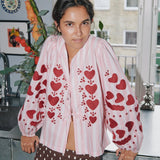 Sissel Edelbo - ELISABETH Top - Bluse - ROSA ECK