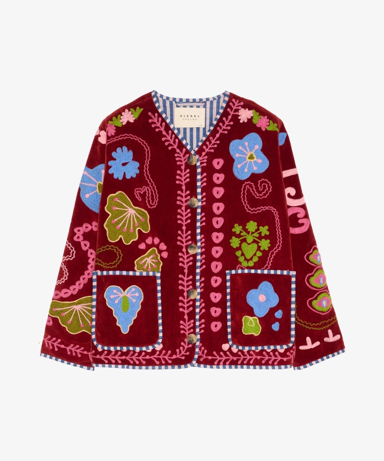 Sissel Edelbo - MAGGIE Jacke • Velvet Burgundy - ROSA ECK