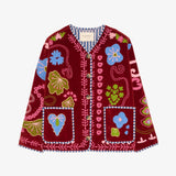 Sissel Edelbo - MAGGIE Jacke • Velvet Burgundy - ROSA ECK