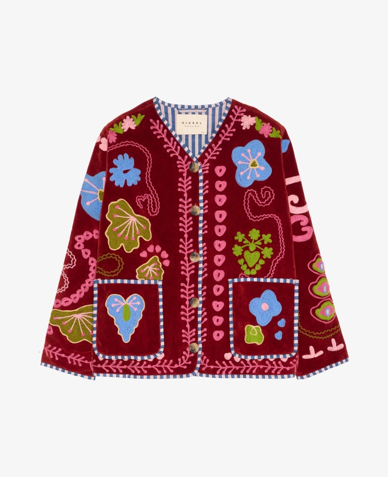 Sissel Edelbo - MAGGIE Jacke • Velvet Burgundy - ROSA ECK