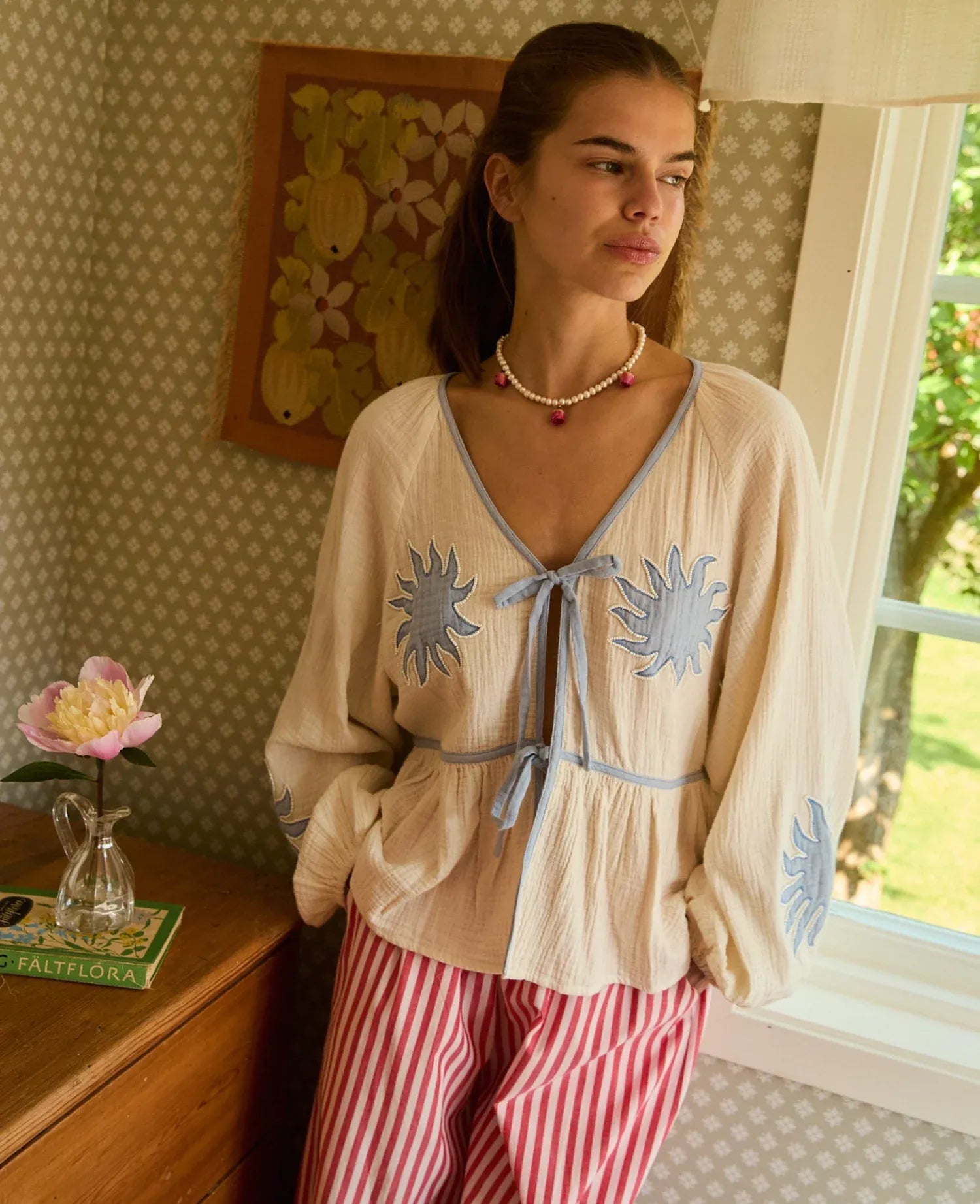 Sissel Edelbo - RAMONA Top • Off White - ROSA ECK