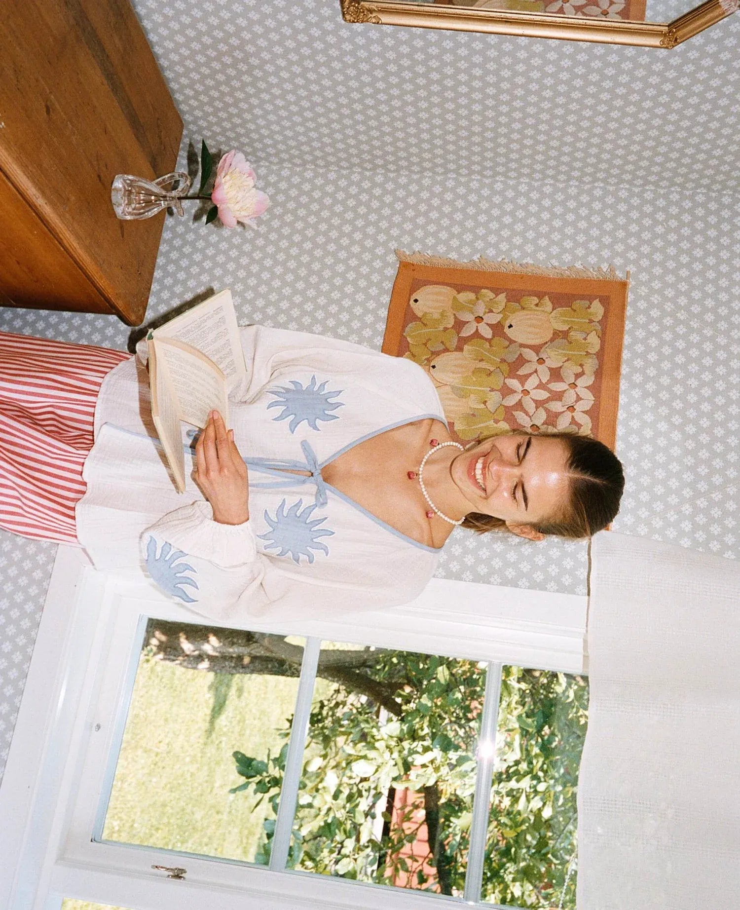 Sissel Edelbo - RAMONA Top • Off White - ROSA ECK