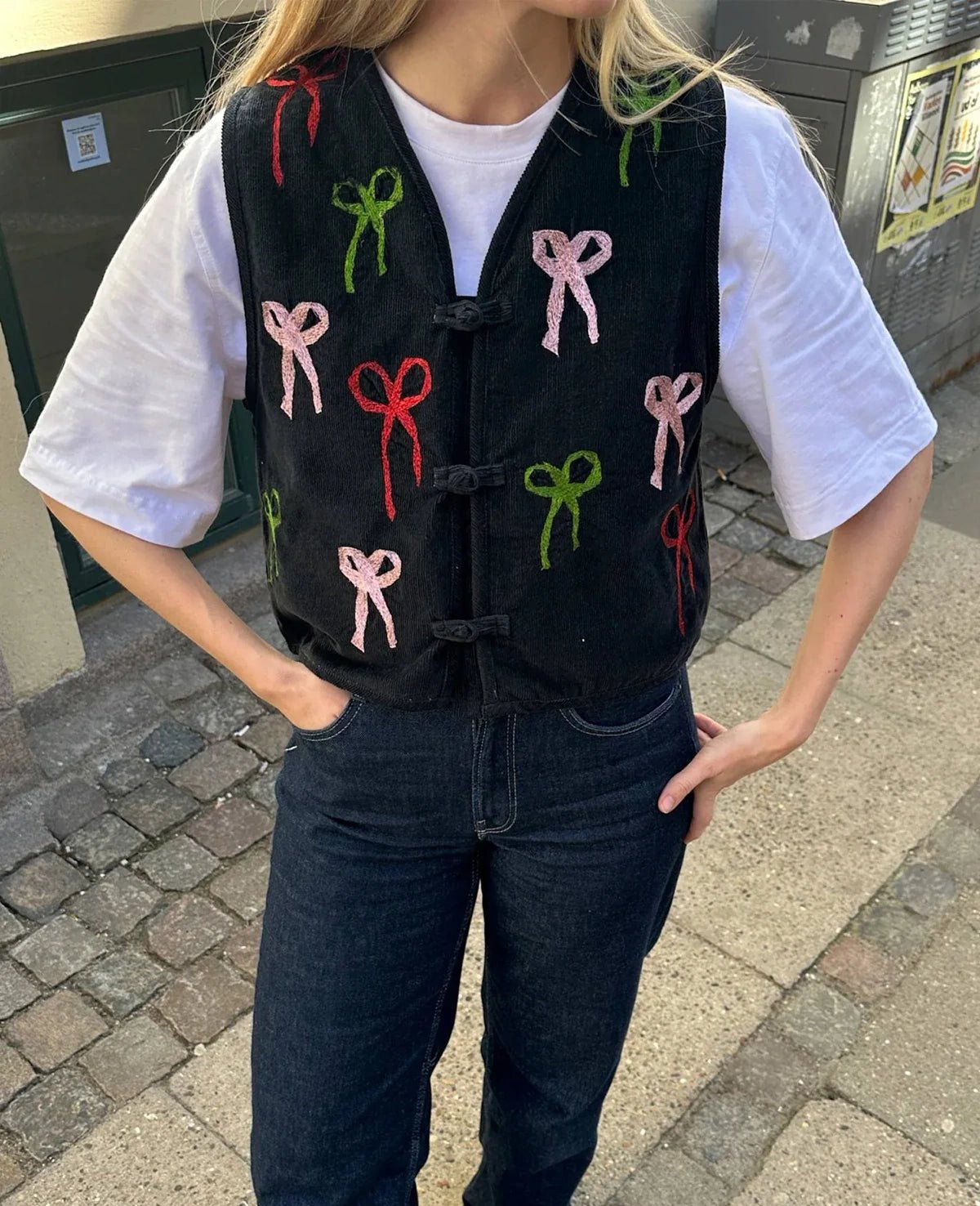 Sissel Edelbo - RITA Weste - Weste - ROSA ECK