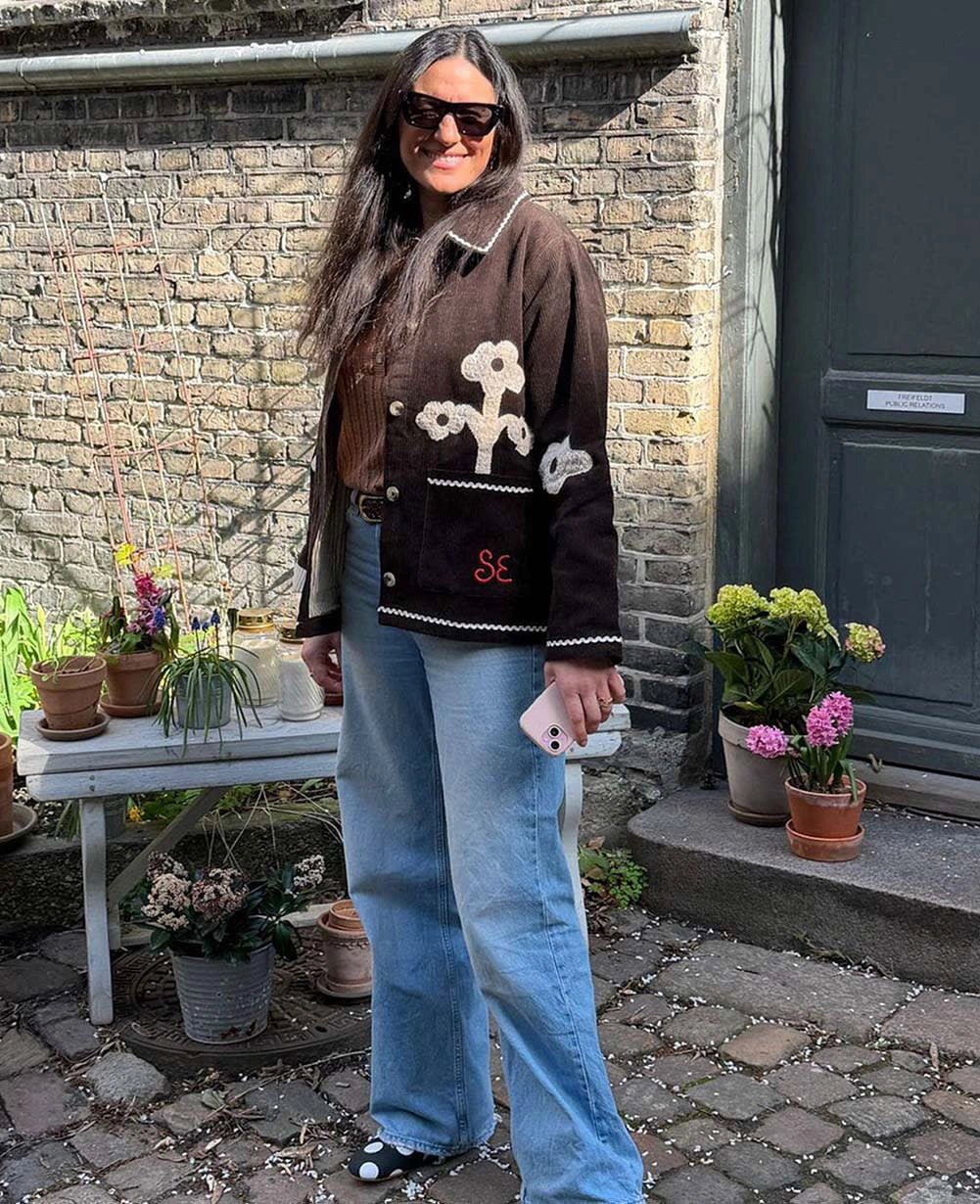 Sissel Edelbo - TWIGGY Jacke • Fudge Brown - ROSA ECK