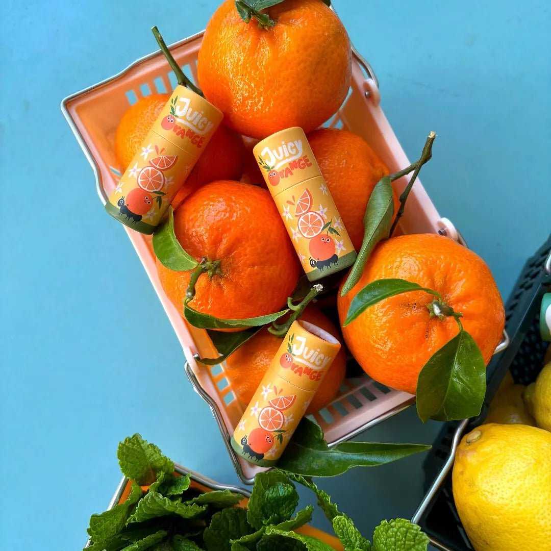 Slinga Illustration - Bio - Lippenbalsam • Juicy Orange - Lippenbalsam - ROSA ECK