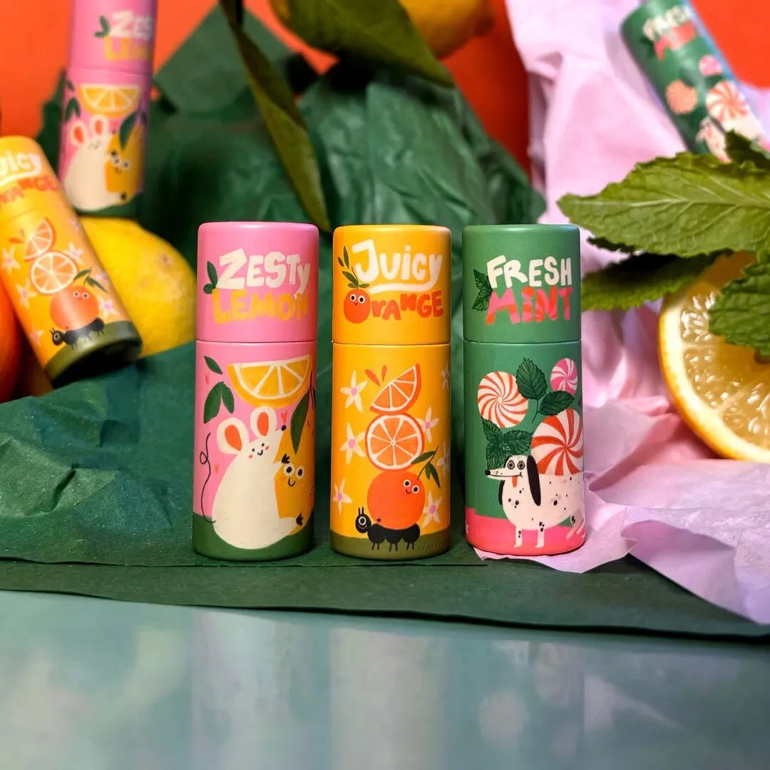 Slinga Illustration - Bio - Lippenbalsam • Juicy Orange - Lippenbalsam - ROSA ECK