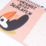 Slinga Illustration - Der Faule Kalender (2026) - Kalender - ROSA ECK Concept Store