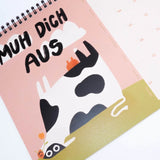 Slinga Illustration - Der Faule Kalender (2026) - Kalender - ROSA ECK Concept Store