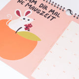 Slinga Illustration - Der Faule Kalender (2026) - Kalender - ROSA ECK Concept Store