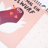 Slinga Illustration - Der Faule Kalender (2026) - Kalender - ROSA ECK Concept Store