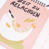 Slinga Illustration - Der Faule Kalender (2026) - Kalender - ROSA ECK Concept Store