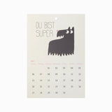 Slinga Illustration - Der Liebe Kleine Hunde Kalender (2026) - Kalender - ROSA ECK Concept Store