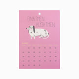 Slinga Illustration - Der Liebe Kleine Hunde Kalender (2026) - Kalender - ROSA ECK Concept Store