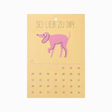 Slinga Illustration - Der Liebe Kleine Hunde Kalender (2026) - Kalender - ROSA ECK Concept Store