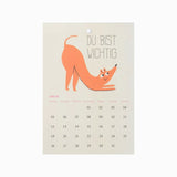 Slinga Illustration - Der Liebe Kleine Hunde Kalender (2026) - Kalender - ROSA ECK Concept Store
