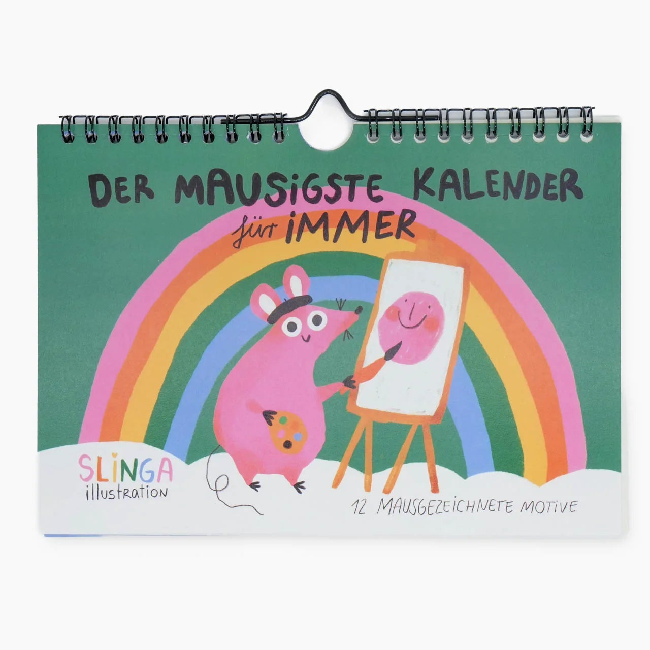 Slinga Illustration - Der Mausigste Kalender - Kalender - ROSA ECK Concept Store
