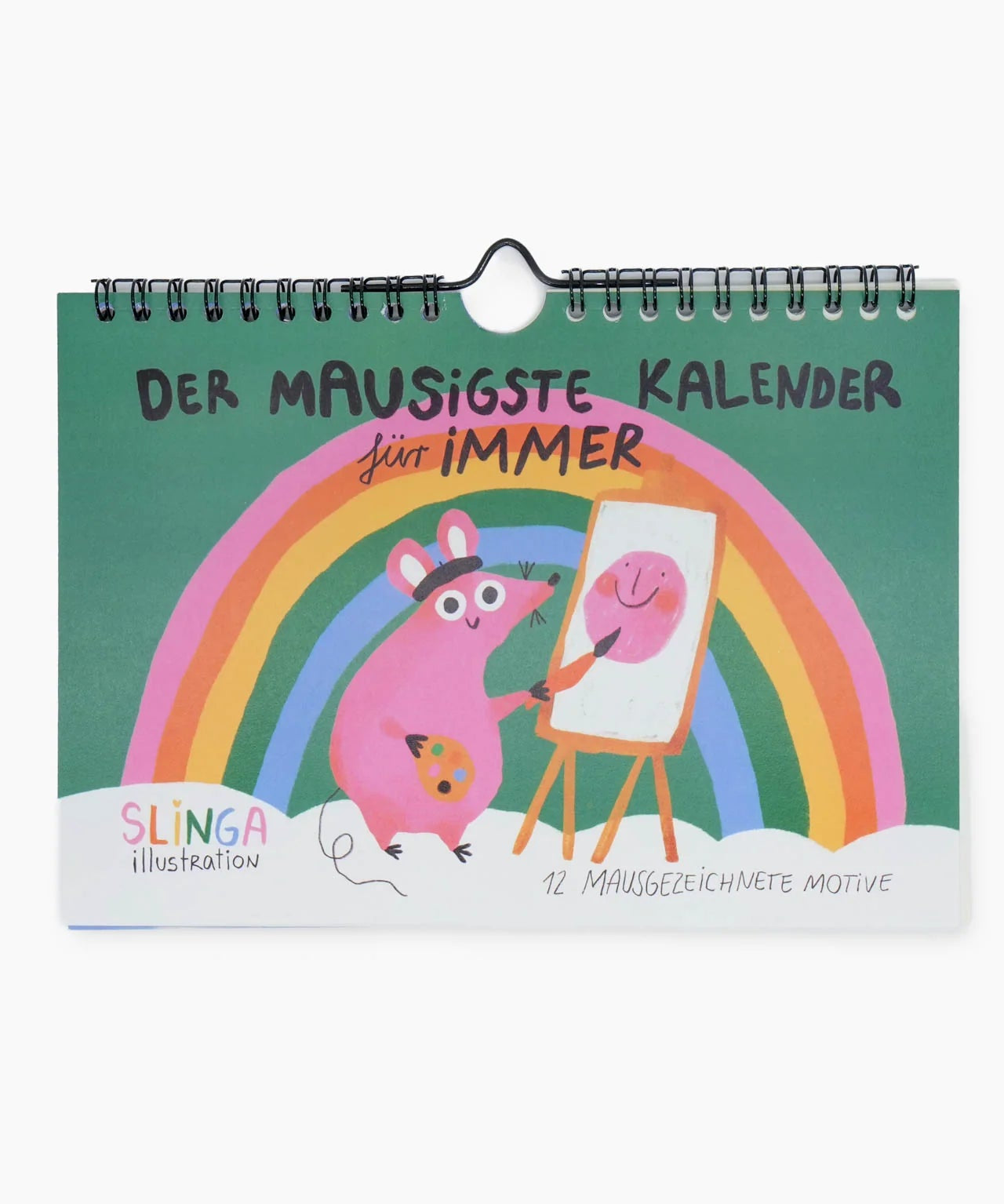 Slinga Illustration - Der Mausigste Kalender - Kalender - ROSA ECK Concept Store