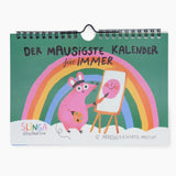 Slinga Illustration - Der Mausigste Kalender - Kalender - ROSA ECK Concept Store