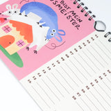 Slinga Illustration - Der Mausigste Kalender - Kalender - ROSA ECK Concept Store