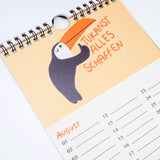 Slinga Illustration - Gans Lieber Vogelkalender - Kalender - ROSA ECK Concept Store