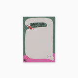 Slinga Illustration - GANS VIEL ZU TUN Notizblock - Notizblock - ROSA ECK Concept Store