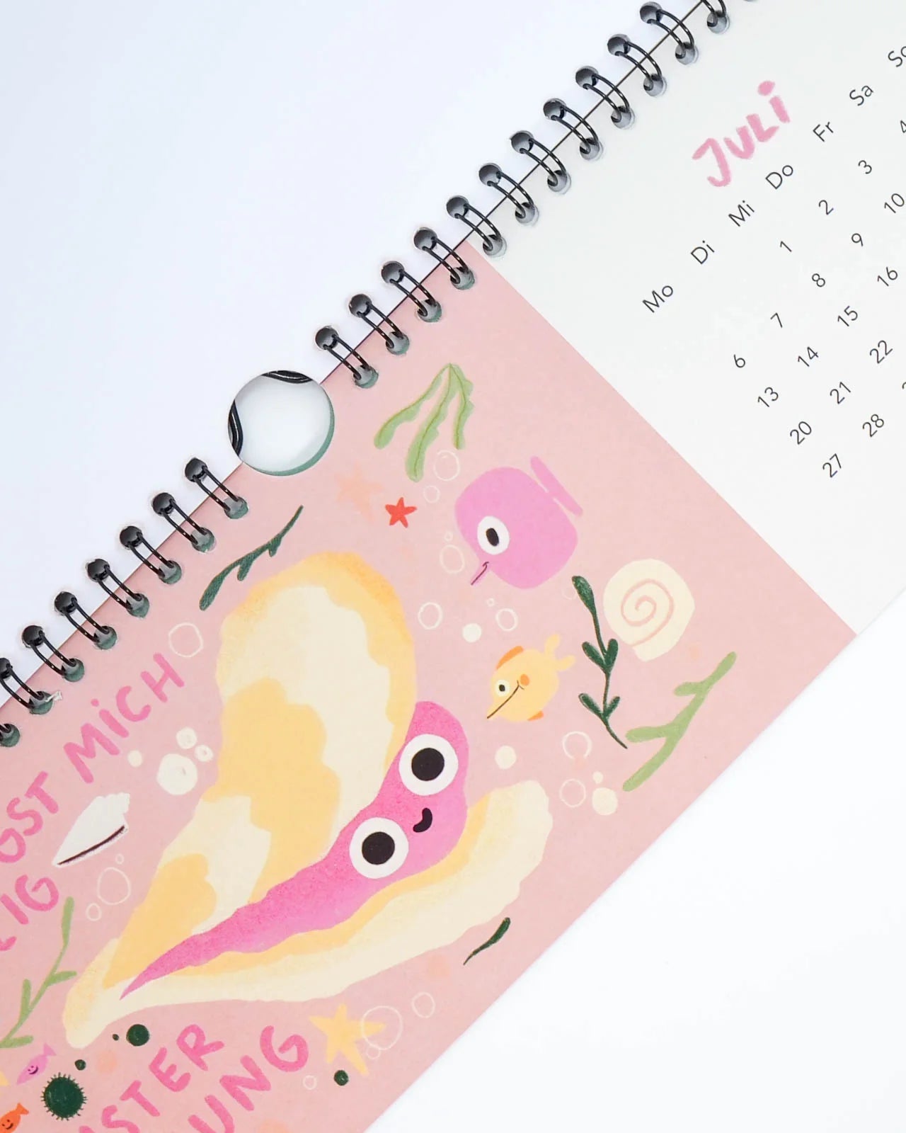 Slinga Illustration - GraFischer Geburtstagskalender (2026) - Kalender - ROSA ECK Concept Store