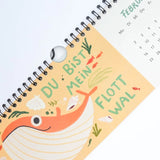 Slinga Illustration - GraFischer Geburtstagskalender (2026) - Kalender - ROSA ECK Concept Store