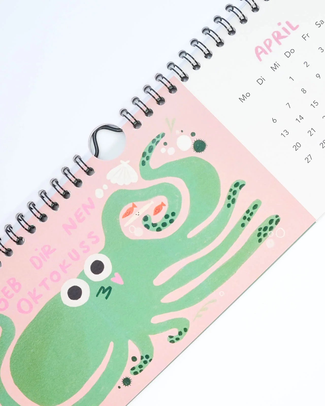 Slinga Illustration - GraFischer Geburtstagskalender (2026) - Kalender - ROSA ECK Concept Store