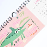 Slinga Illustration - GraFischer Geburtstagskalender (2026) - Kalender - ROSA ECK Concept Store