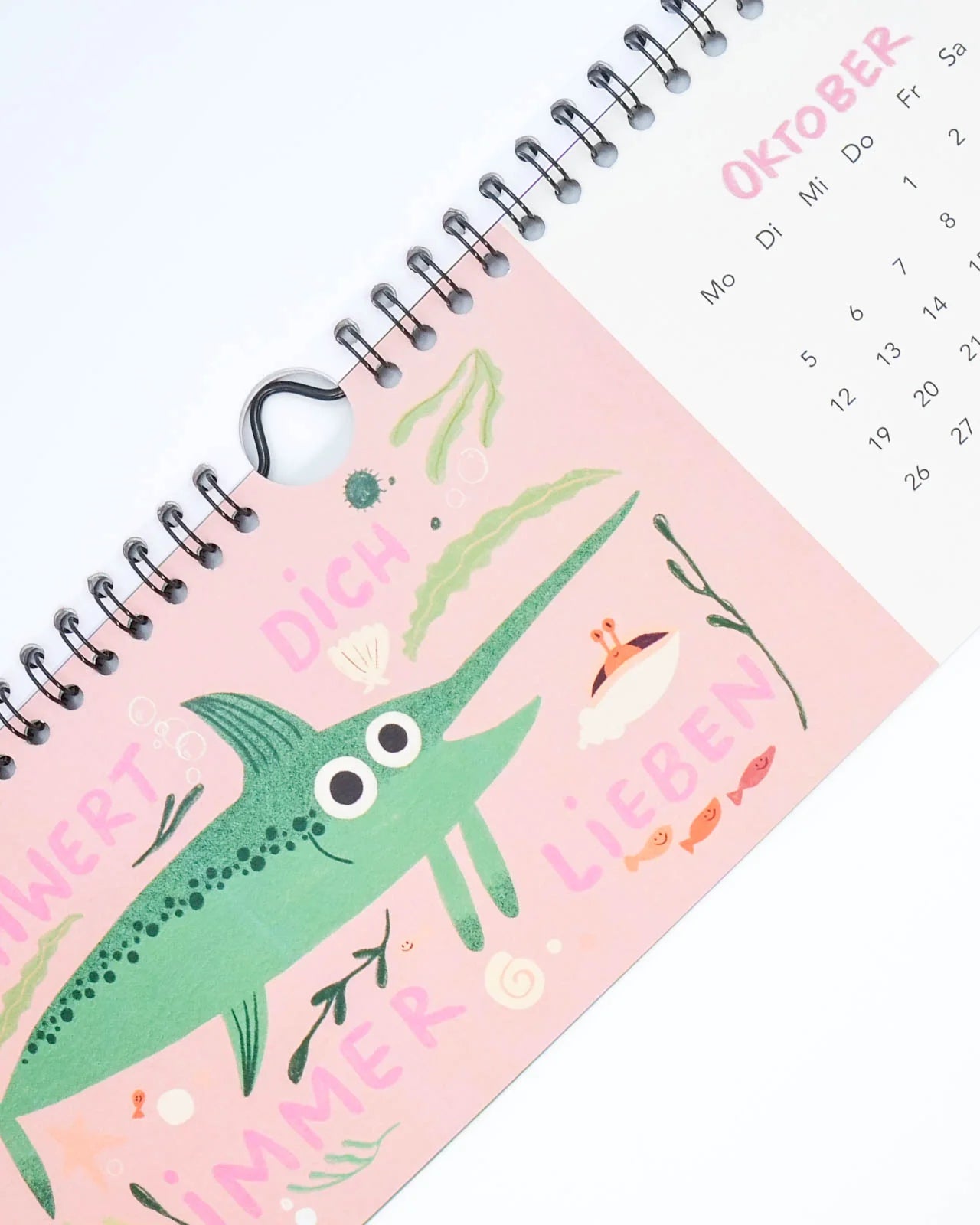 Slinga Illustration - GraFischer Geburtstagskalender (2026) - Kalender - ROSA ECK Concept Store