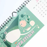 Slinga Illustration - GraFischer Geburtstagskalender (2026) - Kalender - ROSA ECK Concept Store
