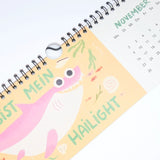 Slinga Illustration - GraFischer Geburtstagskalender (2026) - Kalender - ROSA ECK Concept Store
