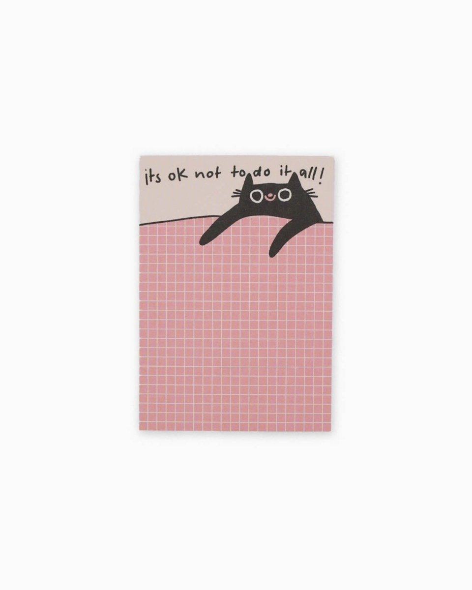 Slinga Illustration - IT'S OK Notizblock - Notizblock - ROSA ECK Concept Store