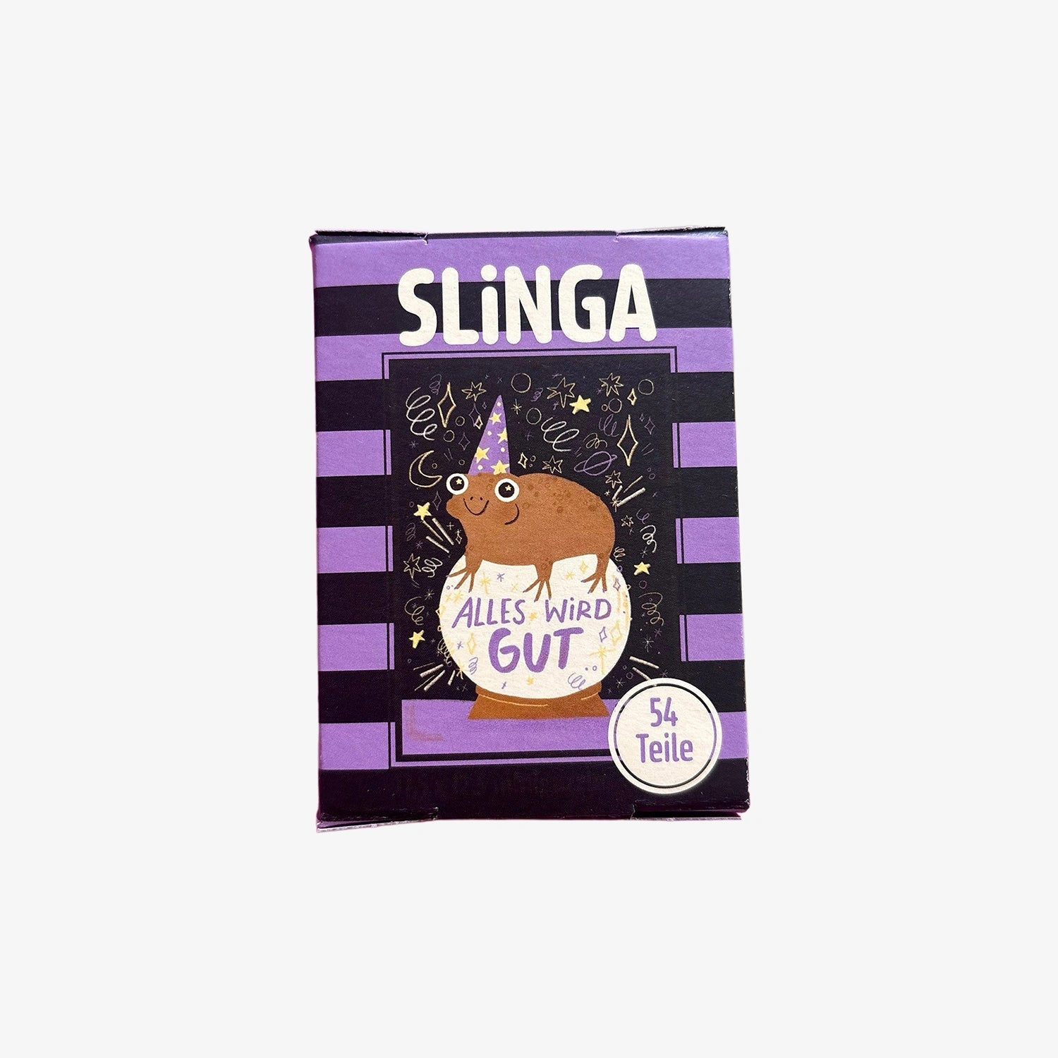 Slinga Illustration - KRÖTE Mini-Puzzle - ROSA ECK