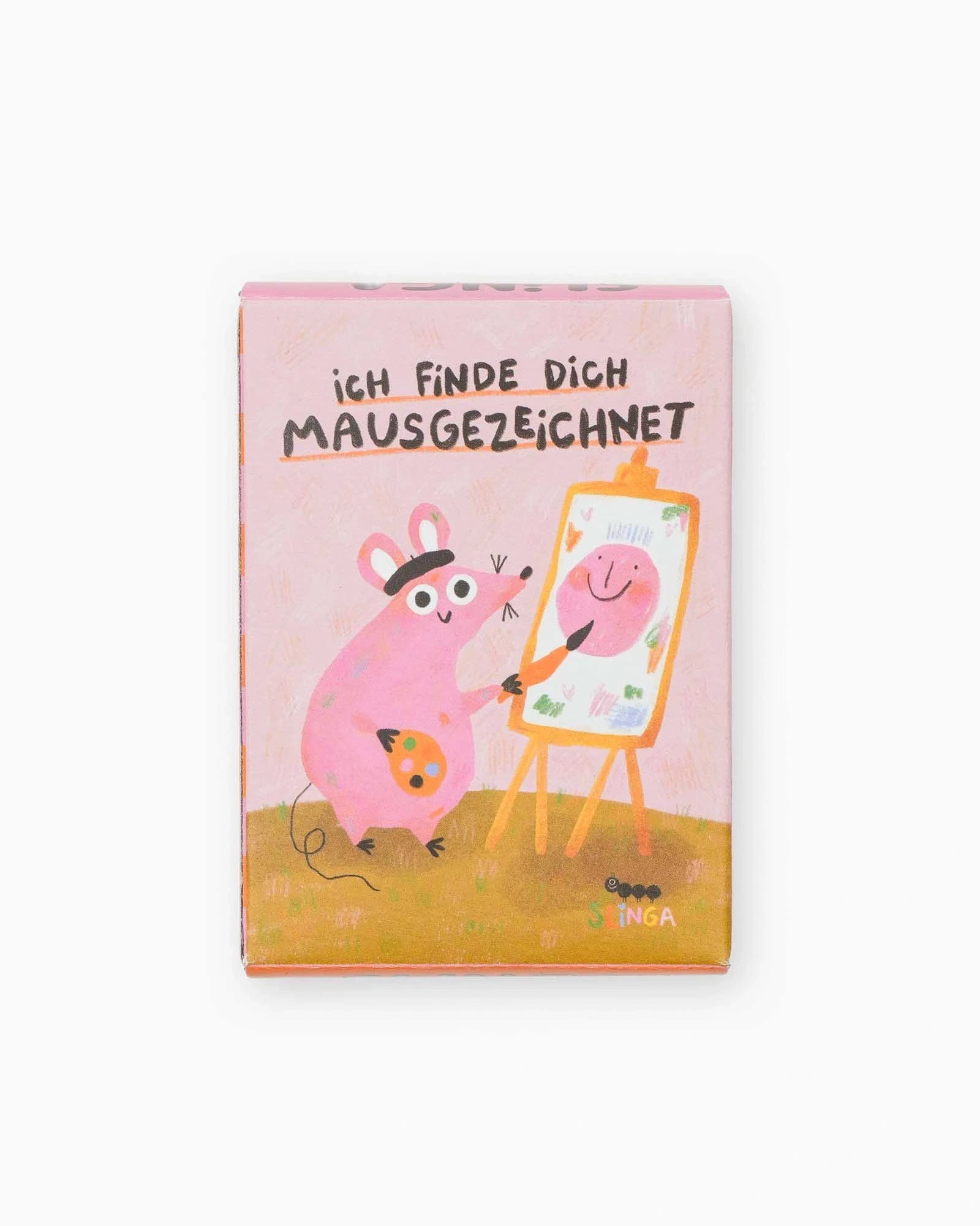 Slinga Illustration - MAUSGEZEICHNET Mini-Puzzle - ROSA ECK