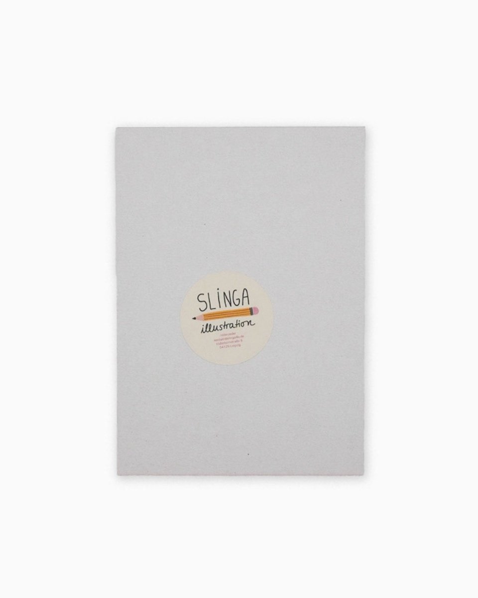 Slinga Illustration - MAUSGEZEICHNET Notizblock - Notizblock - ROSA ECK Concept Store