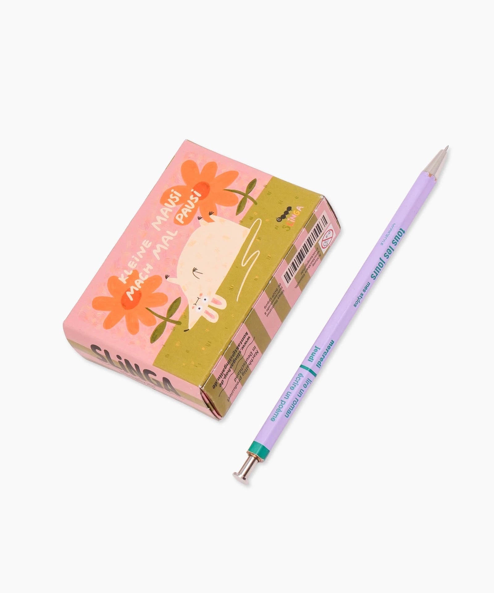 Slinga Illustration - MAUSI MACH PAUSI Mini-Puzzle - ROSA ECK
