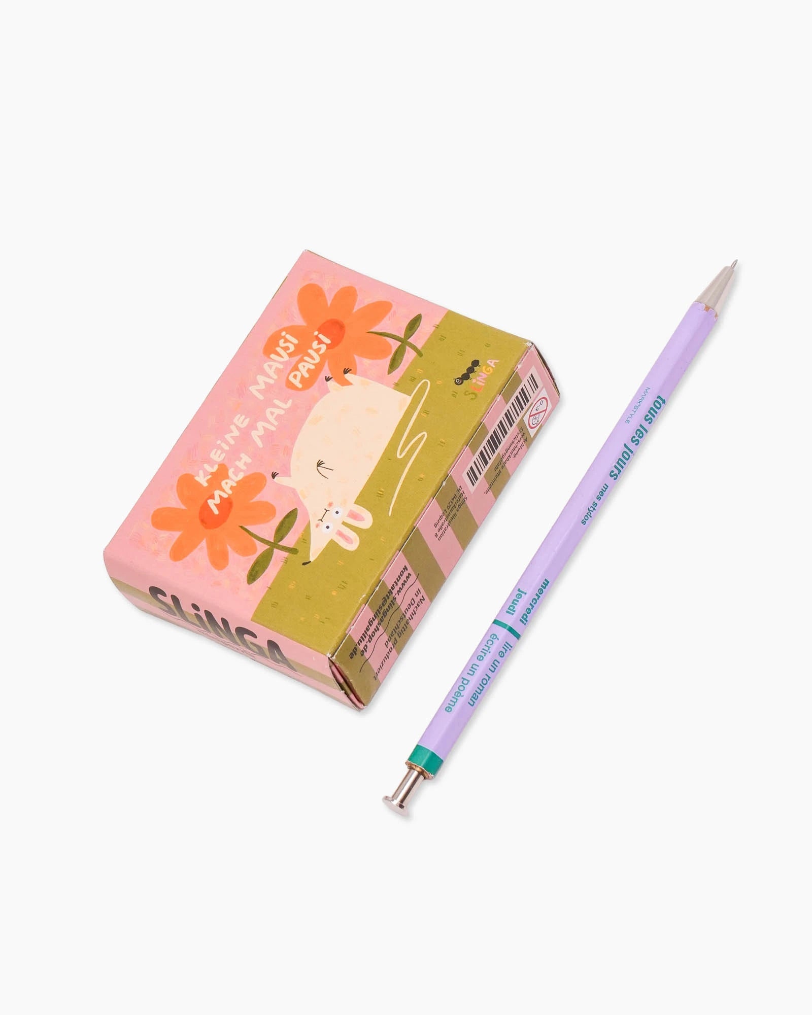 Slinga Illustration - MAUSI MACH PAUSI Mini-Puzzle - ROSA ECK
