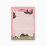 Slinga Illustration - MUHTIVATION Notizblock (A7) - ROSA ECK