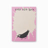 Slinga Illustration - RABE KEIN BOCK Kleiner Notizblock - Notizblock - ROSA ECK Concept Store