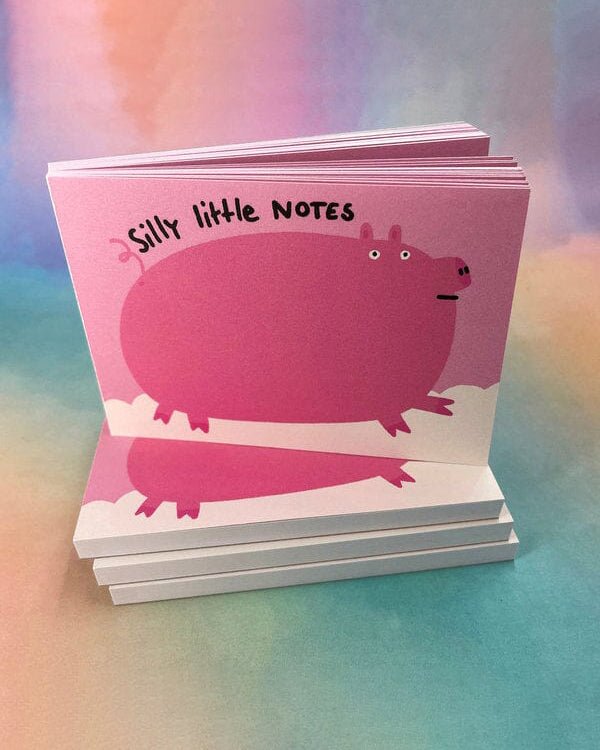 Slinga Illustration - SILLY LITTLE NOTES Notizblock - Notizblock - ROSA ECK Concept Store