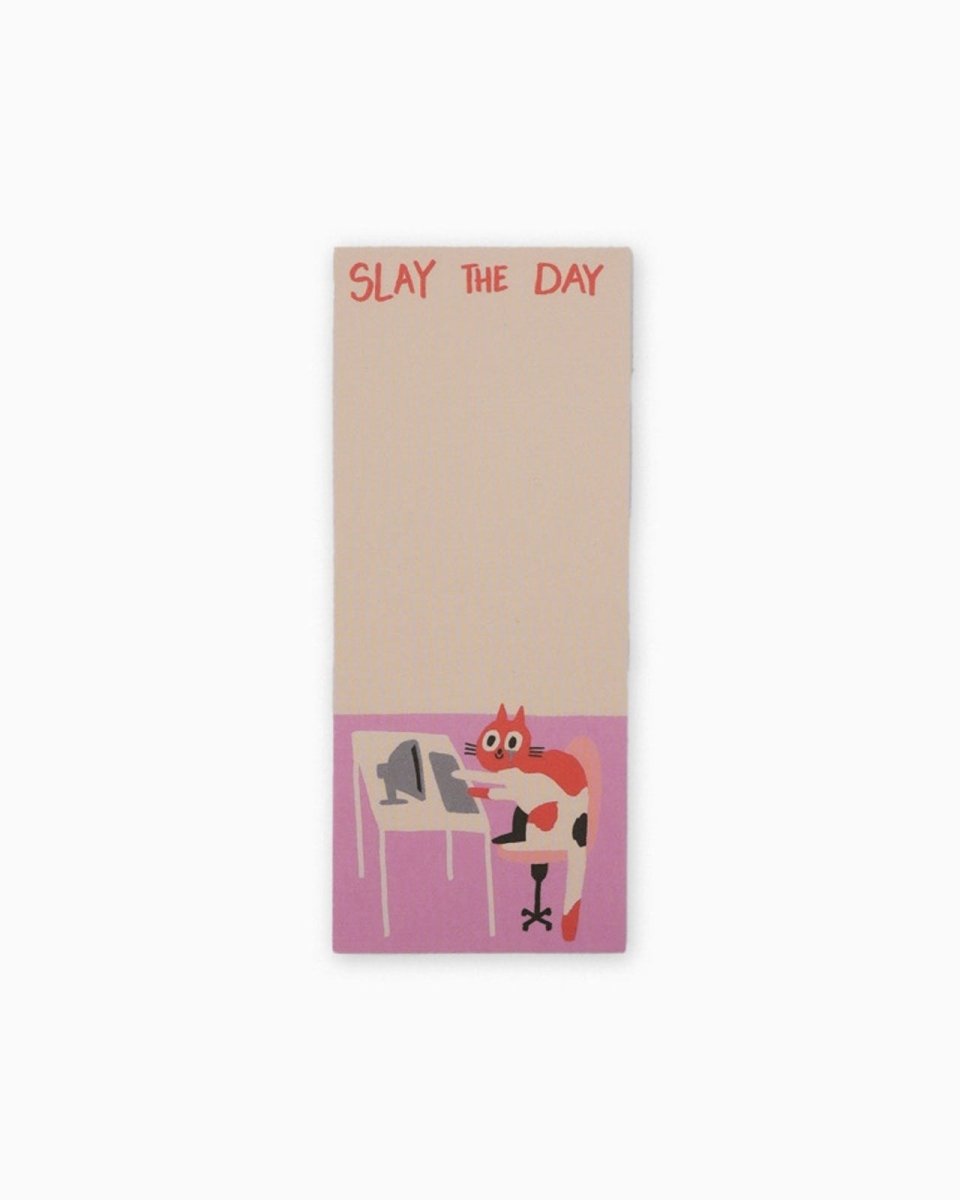 Slinga Illustration - SLAY THE DAY Notizblock - Notizblock - ROSA ECK Concept Store