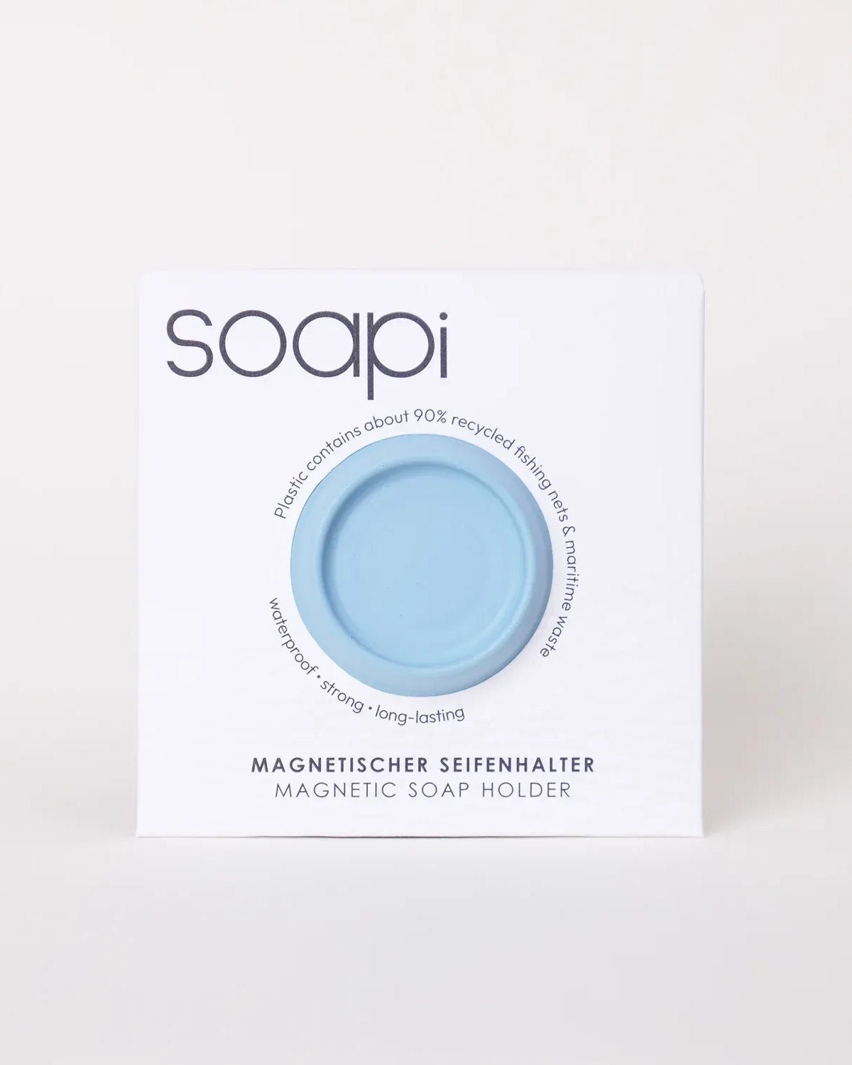 Soapi - Magnetischer Seifenhalter • Hellblau - Seifenablage - ROSA ECK