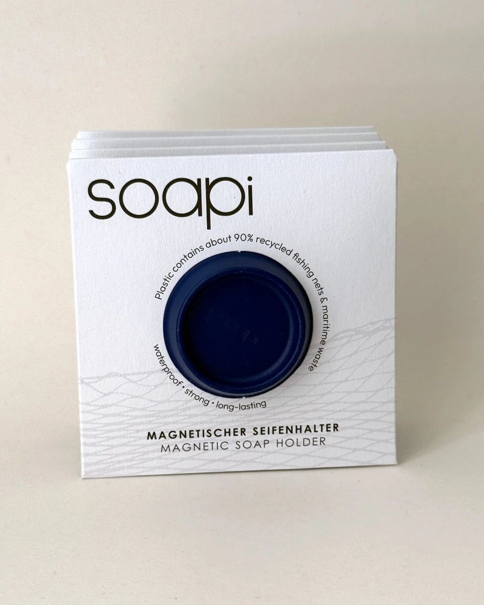 Soapi - Magnetischer Seifenhalter • Ozeanblau - ROSA ECK