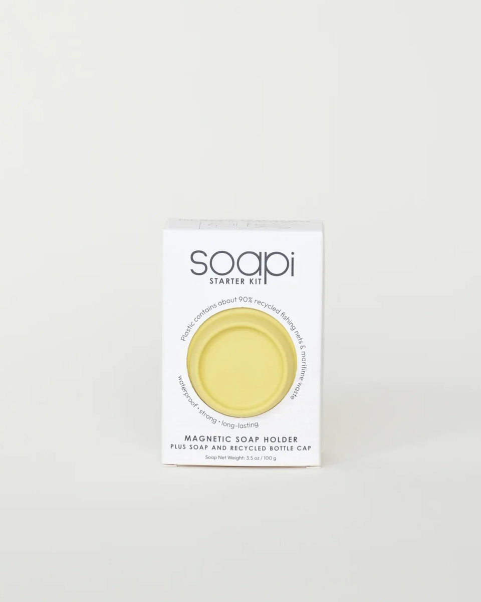 Soapi - Magnetseifenhalter Starter - Kit • Gelb - Seifenablage - ROSA ECK Concept Store