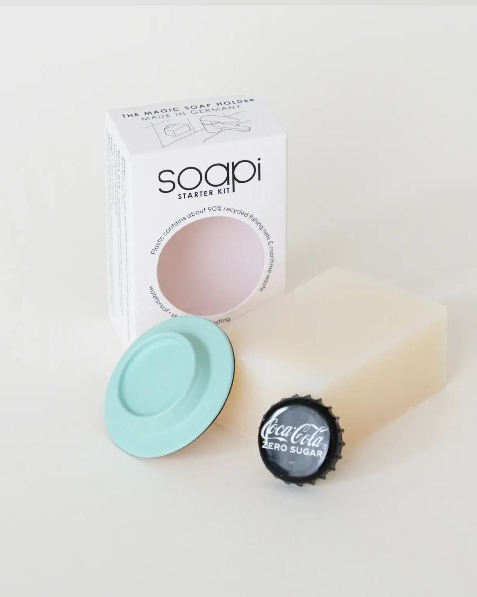 Soapi - Magnetseifenhalter Starter - Kit • Gelb - Seifenablage - ROSA ECK Concept Store