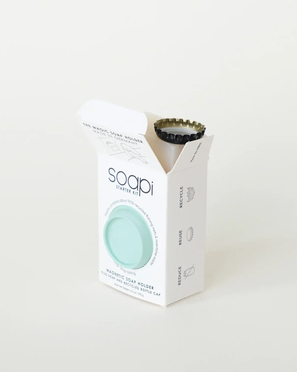 Soapi - Magnetseifenhalter Starter - Kit • Gelb - Seifenablage - ROSA ECK Concept Store