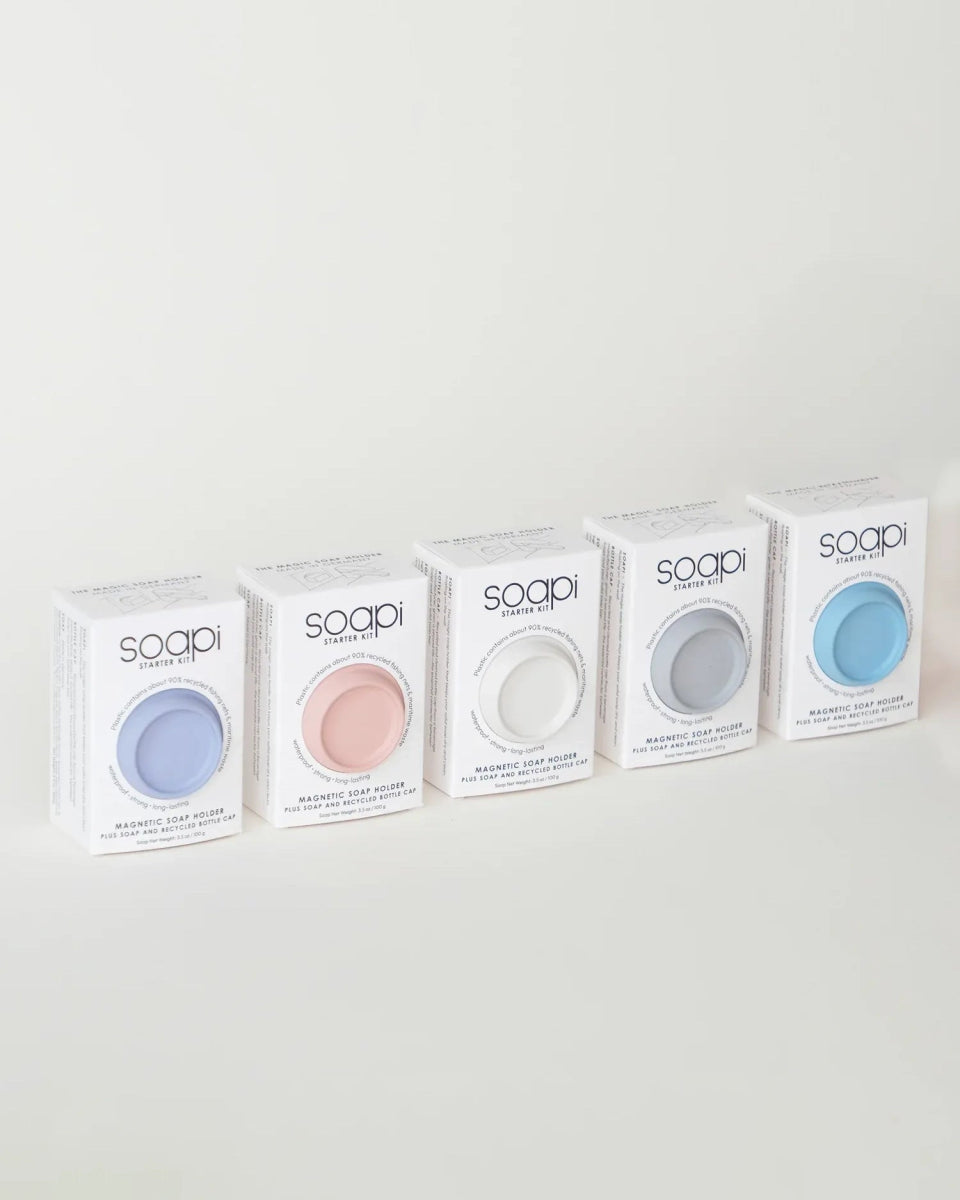 Soapi - Magnetseifenhalter Starter - Kit • Gelb - Seifenablage - ROSA ECK Concept Store