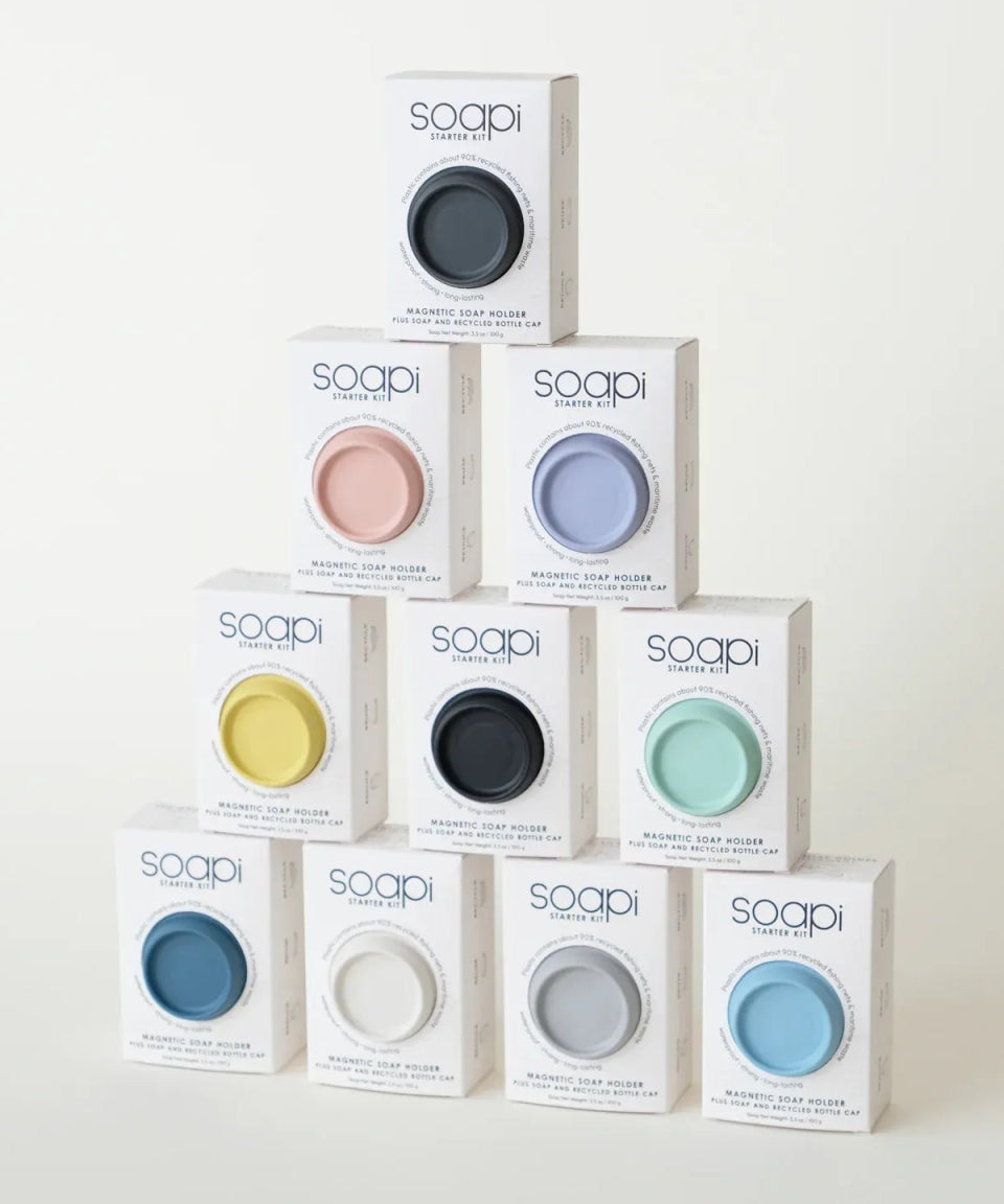 Soapi - Magnetseifenhalter Starter - Kit • Mint - Seifenablage - ROSA ECK Concept Store